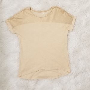 Loft gold tshirt